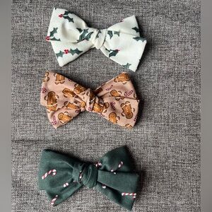 Little Poppy Co. Holiday / Christmas 3 pack of bows